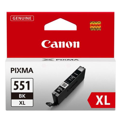Canon Tintenpatrone 6443B001, CLI551BKXL schwarz (hohe Kapazität)