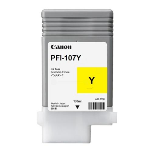 Canon Tintenpatrone 6708B001, PFI107Y gelb