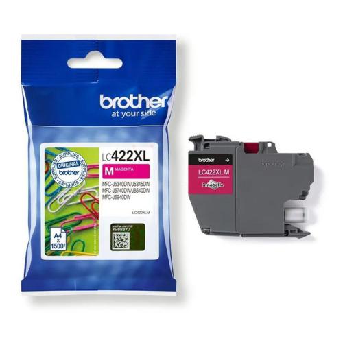 Brother Tintenpatrone LC422XLM magenta (hohe Kapazität)