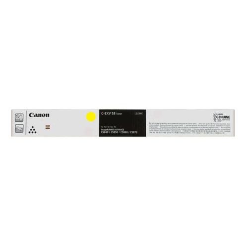Canon Toner 3769C002, CEXV58LY gelb