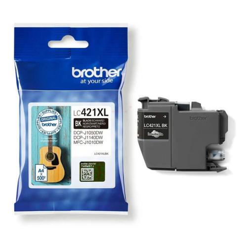 Brother Tintenpatrone LC421XLBK schwarz