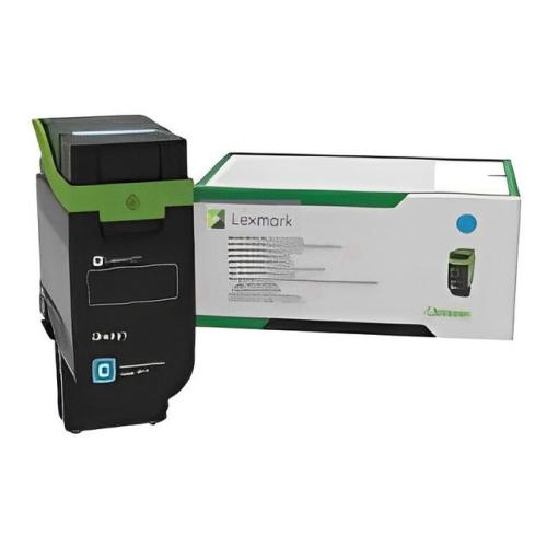 Lexmark Toner 75M2XC0, 075M2XC0 Cyan (Return, hohe Kapazität)